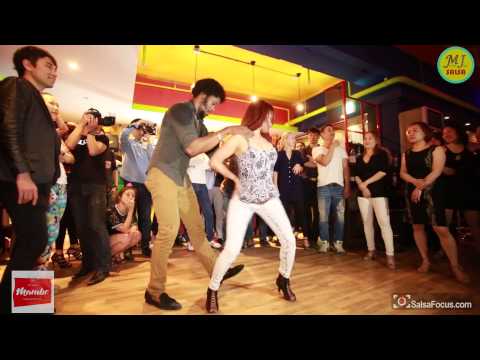 Terry&Alexa&블랙칸&세라 Salsa Free Dance@ 강남 클럽 맘보