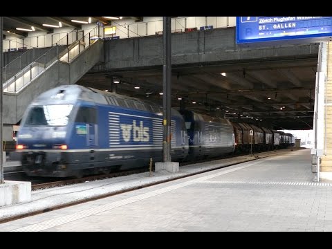 3 BLS Re 465 mit Stahlzug in Basel SBB [9.10.16]
