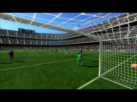 UEFA Semi Finals: Real Madrid vs. Barcelona Pt. 2 - FIFA 11 Sim