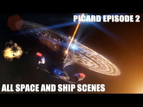 Star Trek Picard Episode 2 Maps and Legends all space and ship scenes