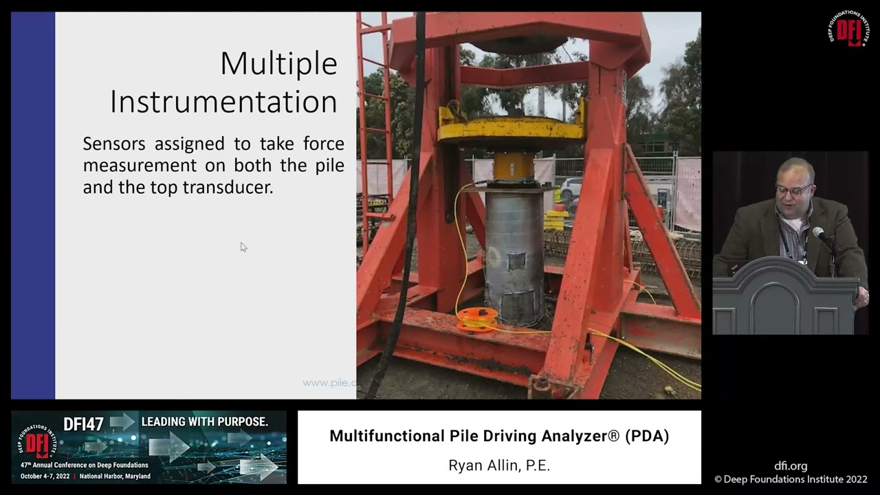 DFI47 MSSP Trade Expo: Pile Dynamics, Inc.  - Multifunctional Pile Driving Analyzer® (PDA)