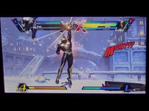 Marvel Remix - UMvC3 EG Floe (Wolverine,Doom,Vergil) vs 1atk lxg Infrit (Nova,Spencer.Doom)
