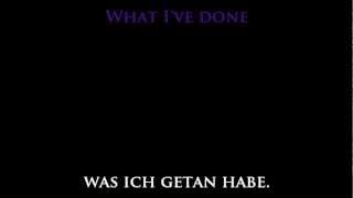 Linkin Park What I&#39;ve Done (german and english lyrics)