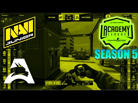 NAVI JUNIOR VS SPIRIT ACADEMY HIGHLIGTHS WePlay Academy League | CSGO 2022