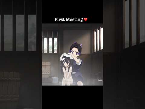 Shinobu and Kanao First and Last Meeting #demonslayer #kimetsunoyaiba #kny