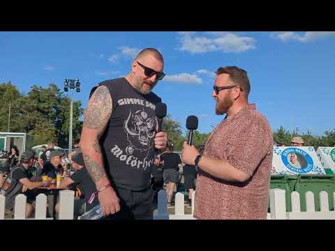 Ben Ward from Orange Goblin chatting with The Hobo on the Radio for @TotalRockOnline #boa2025