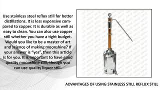 Make Multiple Distillations in a Single Run with the Help of Reflux Still