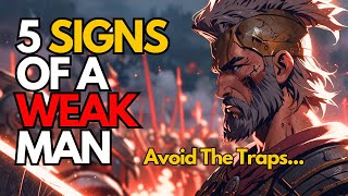 5 Signs of a Weak Man (Fix These Now!) #stoicism #stoic #philosophy