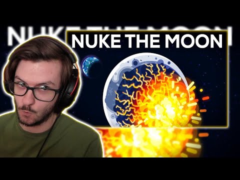 Daxellz Reacts What if We Nuke the Moon