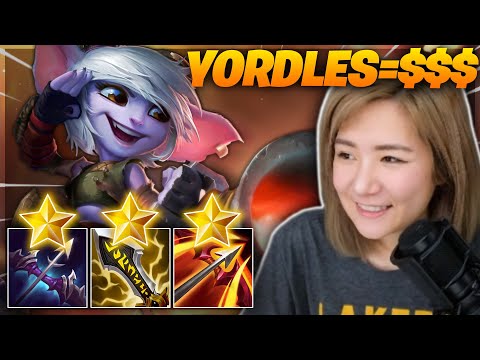 FARMING YORDLES FOR ECON!! 3 Star Tristana Carry Is Insane (TFT Ranked Set 6) | Becca