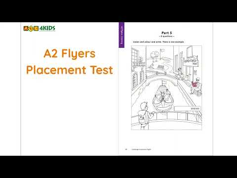 Placement Test | A2 Flyers - Part 5 | Ngoại Ngữ ABC4Kids