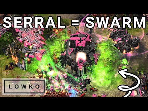 StarCraft 2: Serral's EXTREME Zerg Swarm!