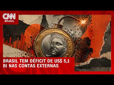 Brasil tem déficit de US$ 5,1 Bi nas contas externas de agosto | BASTIDORES CNN