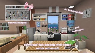 Download lagu ★ Tutorial download & pasang addon minecraft (monodeco) gampang banget loh!🍡💕 #addonminecraft mp3