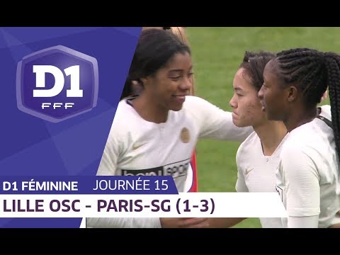 J15 : Lille OSC - Paris SG (1-3) / D1 Féminine