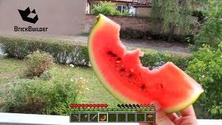 Minecraft Real Life - I Love Melon