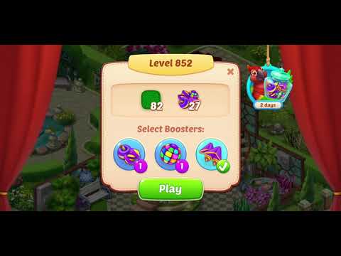 Homescapes Level 852