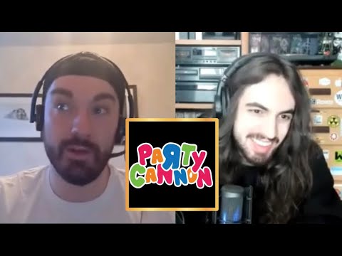 Chris Ryan On Party Cannons Iconic Logo