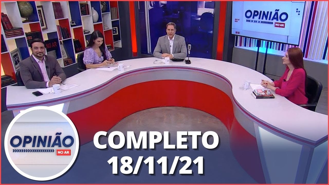 #OpiniaoNoAr: Lacombe recebe a deputada Ana Campagnolo (18/11/21)