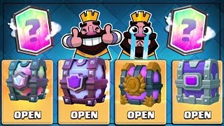 OPENING ALL RARE FREE CHESTS! | Clash Royale | FREE SUPER MAGICAL & LEGENEDARY CHEST OPENING!