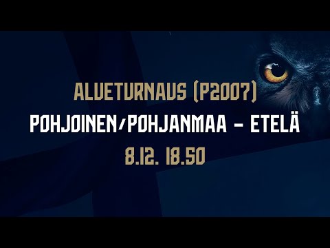 Alueturnaus (P2007) | Pohjoinen/Pohjanmaa – Etelä | 8.12.