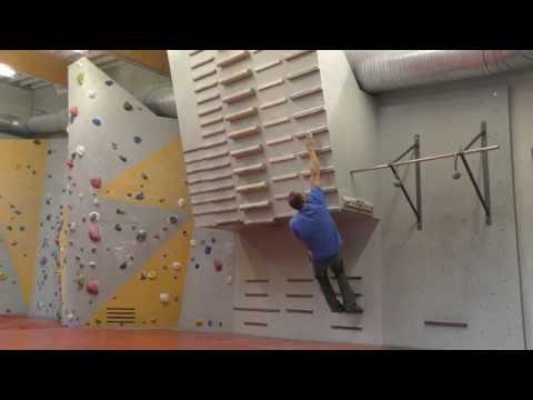 Klettertraining: Block and Hold am Campusboard