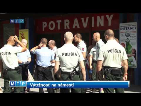 Výtržnosť na námestí