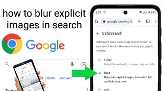 how to blur explicit images in google search chrome