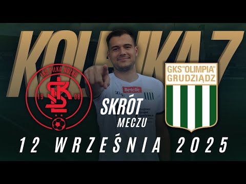 ŁKS II ŁÓDZ VS OLIMPIA GRUDZIĄDZ - SKRÓT MECZU - BETCLIC 2 LIGA 25/26 - KOLEJKA 7