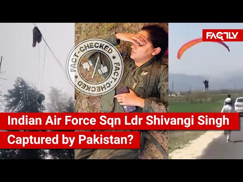 FACT CHECK: Do Viral Visuals Show Indian Air Force Sqn Ldr Shivangi Singh Captured by Pakistan?