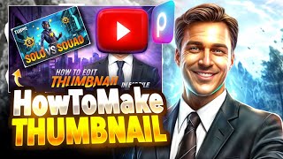 How To Make Gaming Thumbnail In Mobile Using Picsart