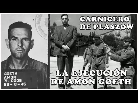 La EJECUCIÓN FINAL de Amon Goth - El BRUTAL Carnicero de Plaszow