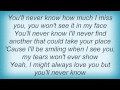 Kim Richey - You'll Never Know Lyrics