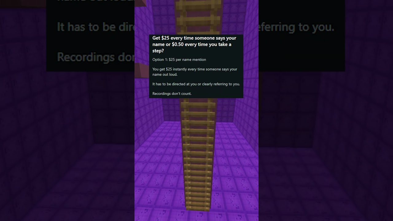 $25 Everytime or $0.50c Everytime Hypothetical Situation Post