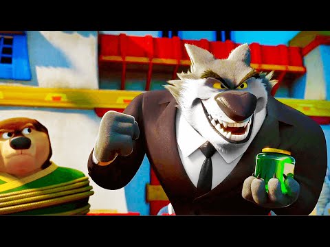 Tibetan Mastiff Vs Alpha Wolf - Final Fight Scene | ROCK DOG (2017) Movie CLIP HD