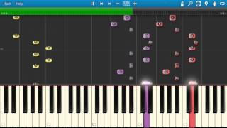 Kraftwerk - The Model - Piano Tutorial - Synthesia Cover - How to play