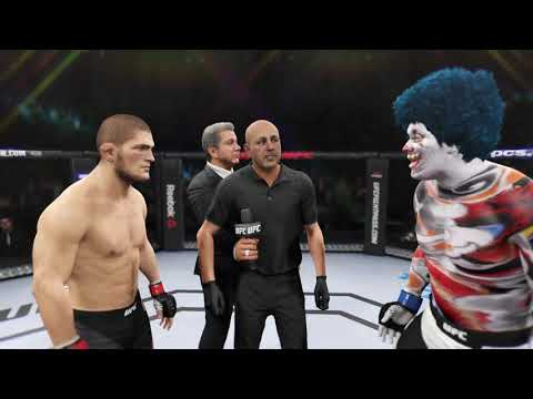 Khabib vs. Evil Clown - EA Sports UFC 2 - Champion Fight