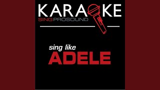 Hometown Glory (Karaoke Lead Vocal Demo)