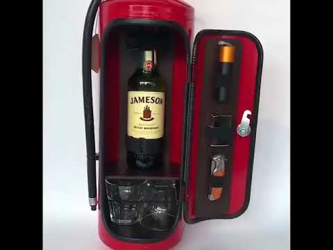 FIRE EXTINGUISHER MINI BAR #extinguisher #mini #bar