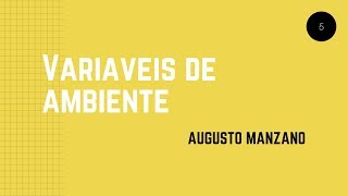 5 - Variáveis de ambiente