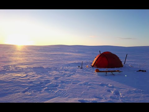 Hiihtovaellus, Paistunturit 2019. Winter hiking Lapland.