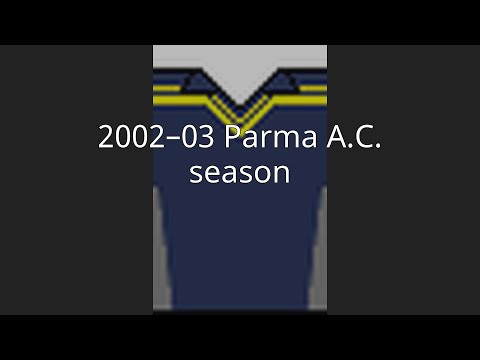 2002–03 Parma A.C. season