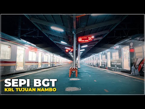 Naik KRL Jam 4 Pagi ke NAMBO | Gile Gabut Parah Gue...