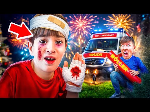LITTLE BOY HAS SERIOUS NEW YEAR'S EVE ACCIDENT! 😭🧨