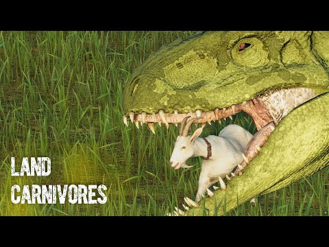 All Land CARNIVORE DINOSAURS | Hunting and Socializing | Jurassic World Dominion | Jurassic Park
