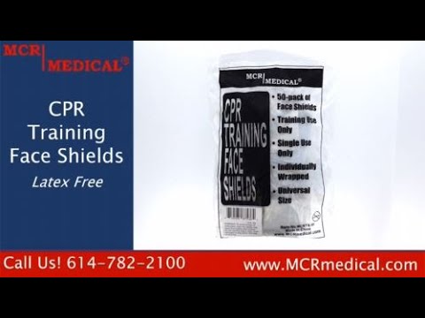 MCR Medical CPR Training Face Shield Unboxing Video