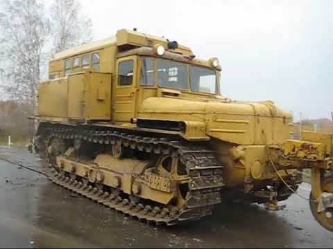 Тяговые испытания ДЭТ-400Б1Р2. Traction tests of the bulldozer DET-400
