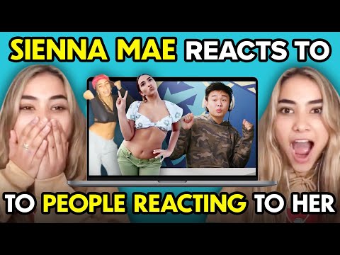 TikTok Star Sienna Mae Reacts To College Kids React To Sienna Mae