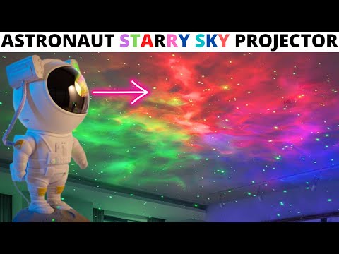 Astronaut Nebula Galaxy Star Night Light Projector Review (Best Galaxy Star Projector) Starry Sky