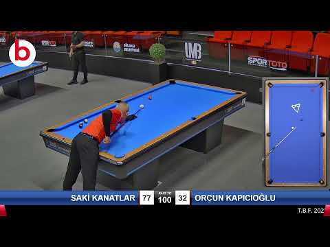 SAKİ KANATLAR & ORÇUN KAPICIOĞLU Bilardo Maçı - 